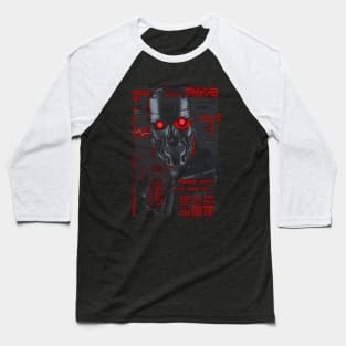 Terminator black Baseball T-Shirt
